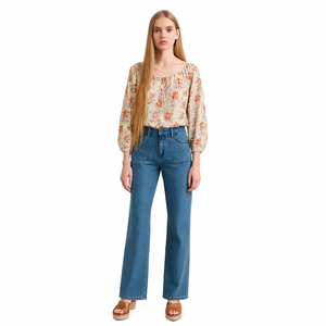 Van Heusen Women's Wide Leg Jeans Size 8